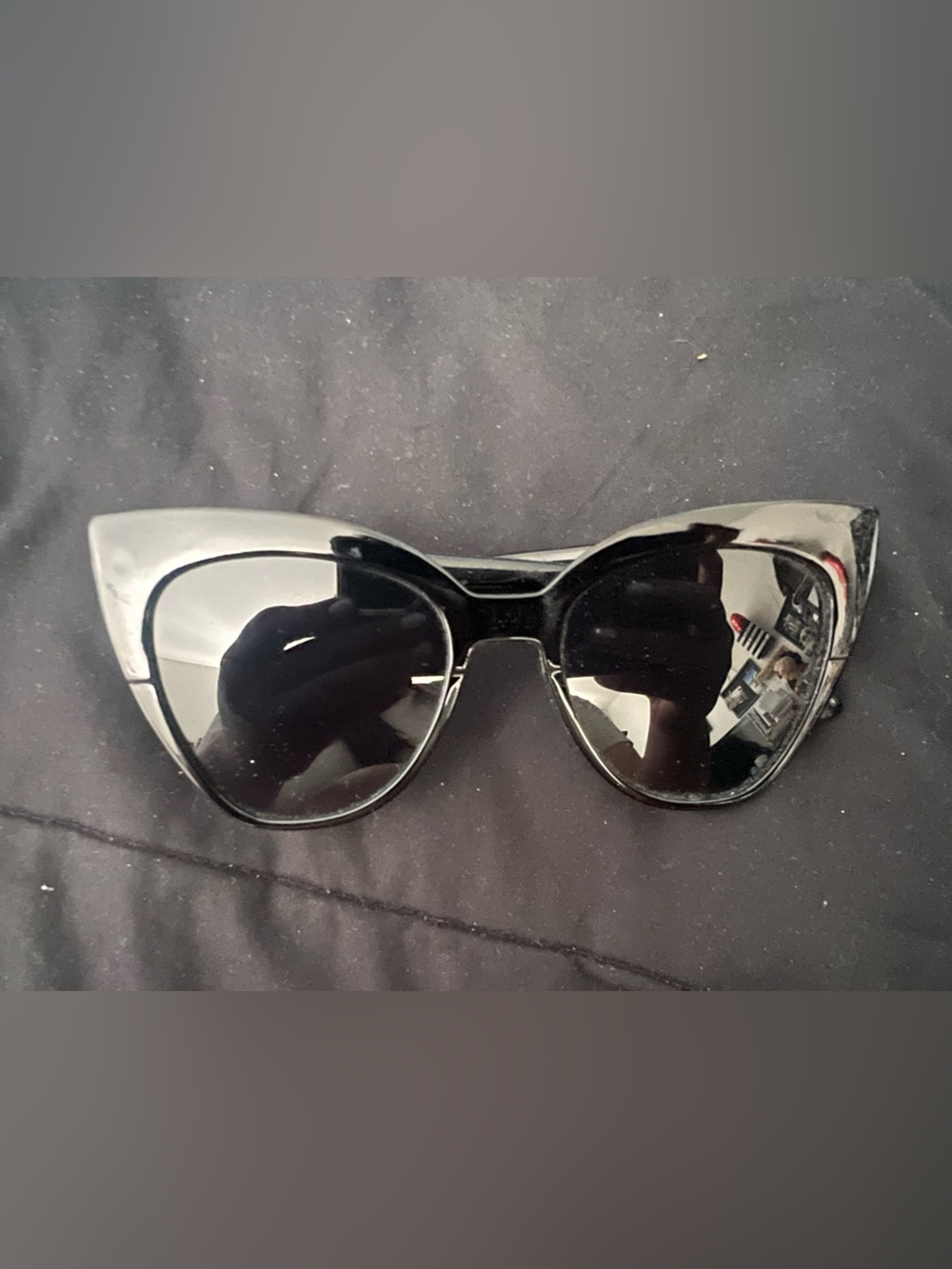 SHEIN Black Cat-Eye Women's Sunglasses